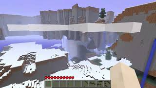 Minecraft An Interesting Far Lands GLITCH [upl. by Clovis]