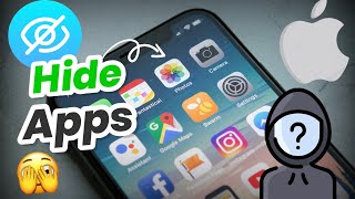 Hide Apps on iPhone Like a Pro 🫣 4 Methods [upl. by Farra]