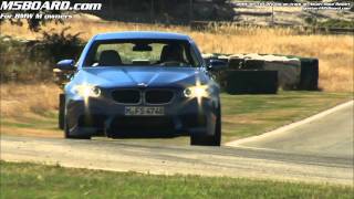 BMW M5 F10 on Ascari Race Track at Ascari Race Resort southern Spain [upl. by Ophelie]