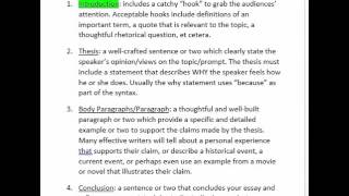 Expository Essay Introduction [upl. by Aylsworth700]