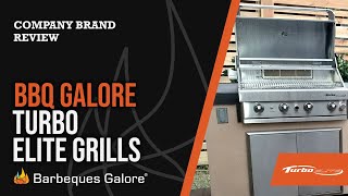 Turbo Elite Barbecue Grill Overview from Barbeques Galore [upl. by Plank]