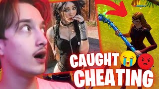 EXPOSING MY CHEATING GIRLFRIEND 💔😡 fortnite [upl. by Ahsasal694]