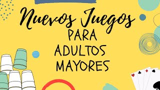 Juegos DIVERTIDOS y entretenidos para ADULTOS MAYORES [upl. by Ajiat657]