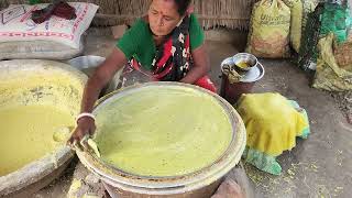 Traditional Papad Making Complete Process of Bengal  Famous Papad Making Process [upl. by Mrots]