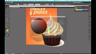 Como diseñar un volante creativo en a Adobe Illustrator [upl. by Nemaj]