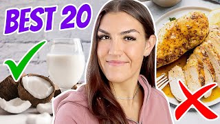 20 Top Foods to Eat on a Ketogenic Diet [upl. by Sakmar580]