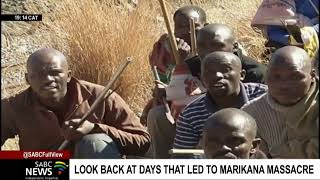 Marikana Massacre  A look back at days that led to the massacre [upl. by Auos]