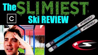 The SLIMIEST Ski Review By CURATED for Stockli Skis [upl. by Amieva112]