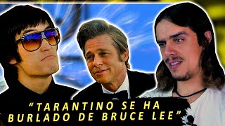 BRUCE LEE Vs BRAD PITT La BURLA de TARANTINO [upl. by Sadella]