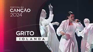 iolanda – Grito  1ª Semifinal  Festival da Canção 2024 [upl. by Ditmore]