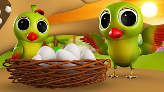 Tote Ka Anda 3D Animated Hindi Moral Stories for Kids  तोते का अंडा हिन्दी कहानी Tales Parrot Egg [upl. by Yeblehs265]