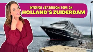 An Inside Look at an Interior Stateroom on Zuiderdam [upl. by Quince]