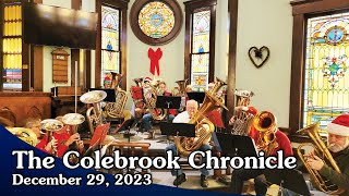 Colebrook Chronicle  Dec 29 2023 Video News of the Week [upl. by Trebreh618]