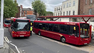 Chaos Outside Walsall Bus Station 1072024 [upl. by Ahsias]