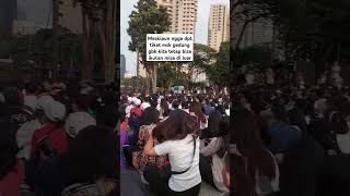 mengikuti misa kudus di gbk yg dipimpin lsg Bpk Paus Fransiskus pausfransiskus misakudus gbk [upl. by Aivato843]