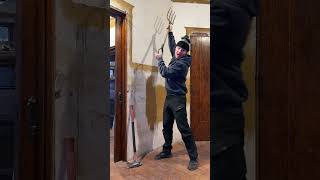 The Fastest Way To Remove Plaster Walls [upl. by Marci]