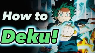 How to Master DEKU OUTDATED My Hero Ultra Rumble [upl. by Meares908]