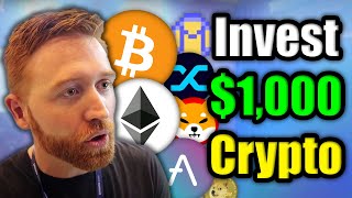 How I Would Invest 1000 in Cryptocurrency to get Rich  Piers Ridyard Explains [upl. by Ayana]