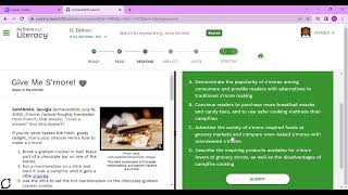 Give Me Smores Achieve3000 Article [upl. by Tiler]