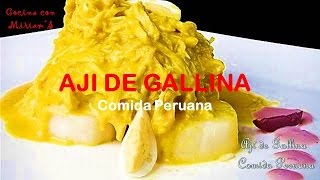 AJI DE GALLINA – RECETAS  COMIDA PERUANA [upl. by Yran]