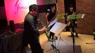 情熱大陸 Saxophone Quartet CRYSTAL [upl. by Sofer]