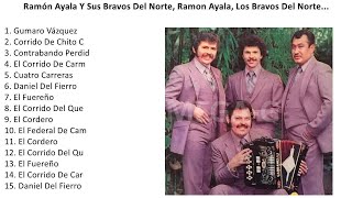 Ramon Ayala y Los Bravos del Norte Puros Corridos [upl. by Rhody875]