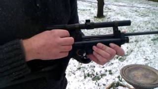 Exploding Pellets in a Crosman Ratcatcher 22 [upl. by Ppilihp]