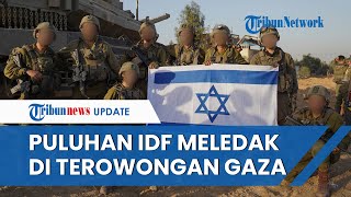 Niat Sergap Hamas di Terowongan Zionis Justru Masuk Perangkap Puluhan Tewas Diledakkan Al Qassam [upl. by Keel315]