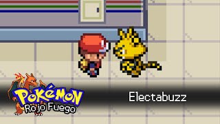 CÓMO CONSEGUIR a ELECTABUZZ en POKÉMON ROJO FUEGO y VERDE HOJA [upl. by Nisse]