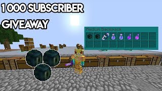 Hypixel Skyblock 1 000 Subscriber Giveaway CLOSED [upl. by Yahsan115]