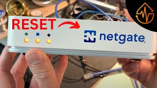 Netgate Router Factory Reset  1 minute [upl. by Etselec]