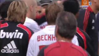 Goodbye Paolo Maldini 31052009 After Fiorentina  Milan match [upl. by Imeka]