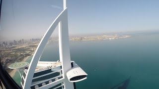 Burj al Arab helicopter landing [upl. by Malvie]