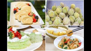 Lime Restaurant – The Ultimate Durian Buffet With Durian Savouries amp Sweets Unlimited Mao Shan Wang [upl. by Htomit]