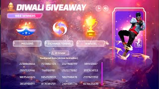 Diwali Lucky Draw Free Fire Free Arrival Animation Mill Gaya First Day Kaise Milega Best Tricks [upl. by Marcello865]