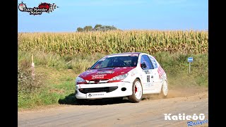 François Hainaut et Johanna Delangre au Rallye Charlemagne Golden Palace 2023 [upl. by Senskell]