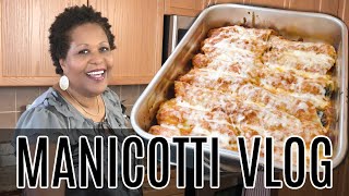 Manicotti VLOG 3 How to make DELICIOUS Manicotti with Ground Beef [upl. by Rufus]