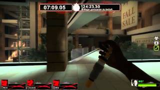 L4D2  Survival  Without weapons  Mall Atrium 12min [upl. by Renwick]