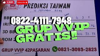 PREDIKSI TAIWAN HARI INI 10 SEPTEMBER 2024  PREDIKSI TAIWAN JITU  PREDIKSI TAIWAN MALAM INI [upl. by Ellimac]