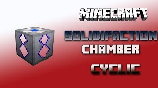 Solidification Chamber 🔮 Cyclic Tutorial 1165 🔮 English [upl. by Haile]