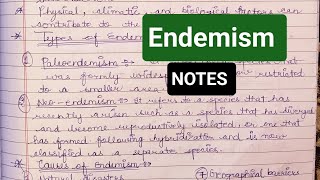 Endemism  Endemic species  Types  Causes  phytogeography ecology youtube priyathakur [upl. by Aiyot]