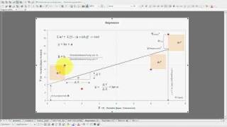 SPSS VideoSeminar  Teil 39 Inferenzstatistik  lineare Regression Erläuterung Verfahren [upl. by Deloris]