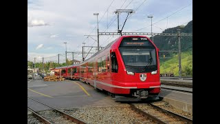 Führerstandsfahrt ScuolTarasp  Landquart im Capricorn [upl. by Suraved404]