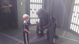 Meeting Kylo Ren 2017 [upl. by Enitsed]