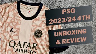 PSG 202324 fourth jersey Unboxing amp Review [upl. by Ariadne]