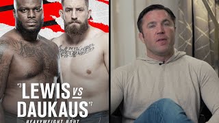 Official Prediction Derrick Lewis vs Chris Daukaus  Chael Sonnen [upl. by Nylarak13]