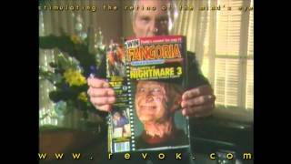 FANGORIA TV COMMERCIAL  The Tall Man sells Fangoria magazines out of a casket in his mortuary [upl. by Nivanod467]