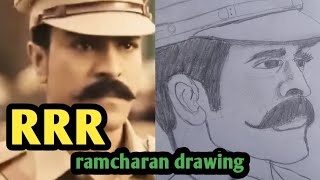 how to draw megapowerstar ramcharan easily amazing way vairal drawing drawing2024 yeleswaram [upl. by Piselli]