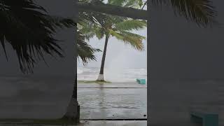 Dipolog City Boulevard flood tidal waves dipologcity typhoon safety [upl. by Assena]