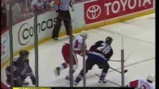 2002 Playoffs  Canucks  Red Wings Game 1 CBC [upl. by Nivonod]